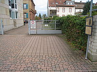 Behindertenparkplatz Meßplatz 1